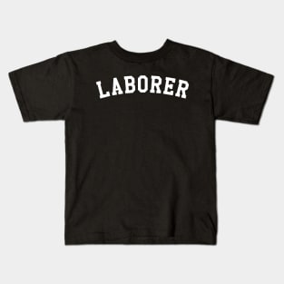 Laborer Kids T-Shirt